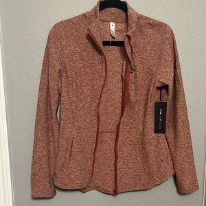 Yoga Liscious rustic cognac jacket nwt L $88